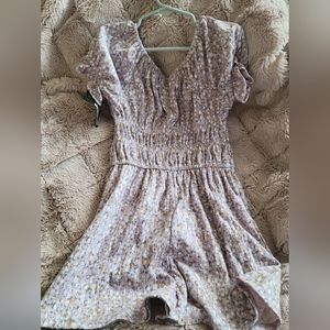 Purple floral jumper size 4/5